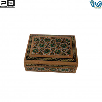 Khatam mini jewellery box