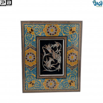 Khatam marquetry art frame