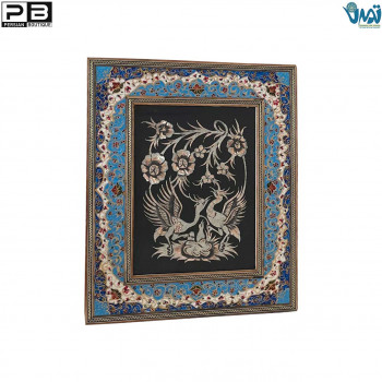 Khatam marquetry art frame 2